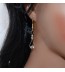Boucles d'oreilles artisanale Toupies Crystal