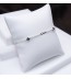 Toupie Crystal Light Chrome bracelet artisanal argenté