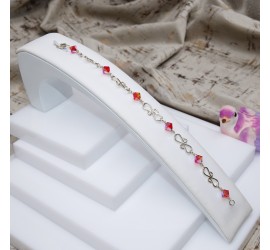 Toupie Fireopal AB2X bracelet artisanal en Argent 925