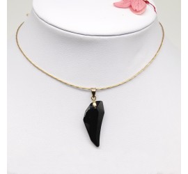 Collier artisanal ras de cou doré Pégasus Jet