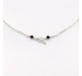 Collier en Argent 925ème Fleur Jet