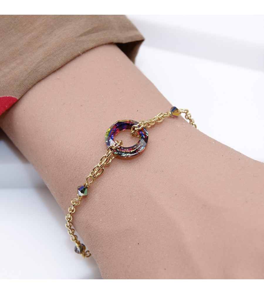 Bracelet artisanal plaqué or Cosmic Bracelet artisanal plaqué or Cosmic